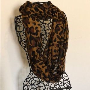 Leopard Infinity Scarf